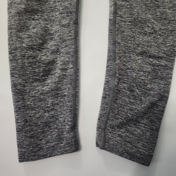 Gymshark Flex Leggings Women’s Size Small Charcoal Marl Teal Waist Activewear - Picture 7 of 9